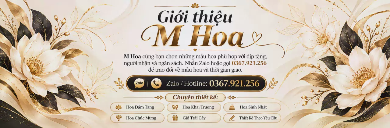 Ảnh bìa Shop hoa tươi Từ Sơn - Tư vấn hoa theo từng dịp